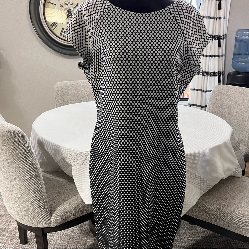 Ice Dress XL Black & White